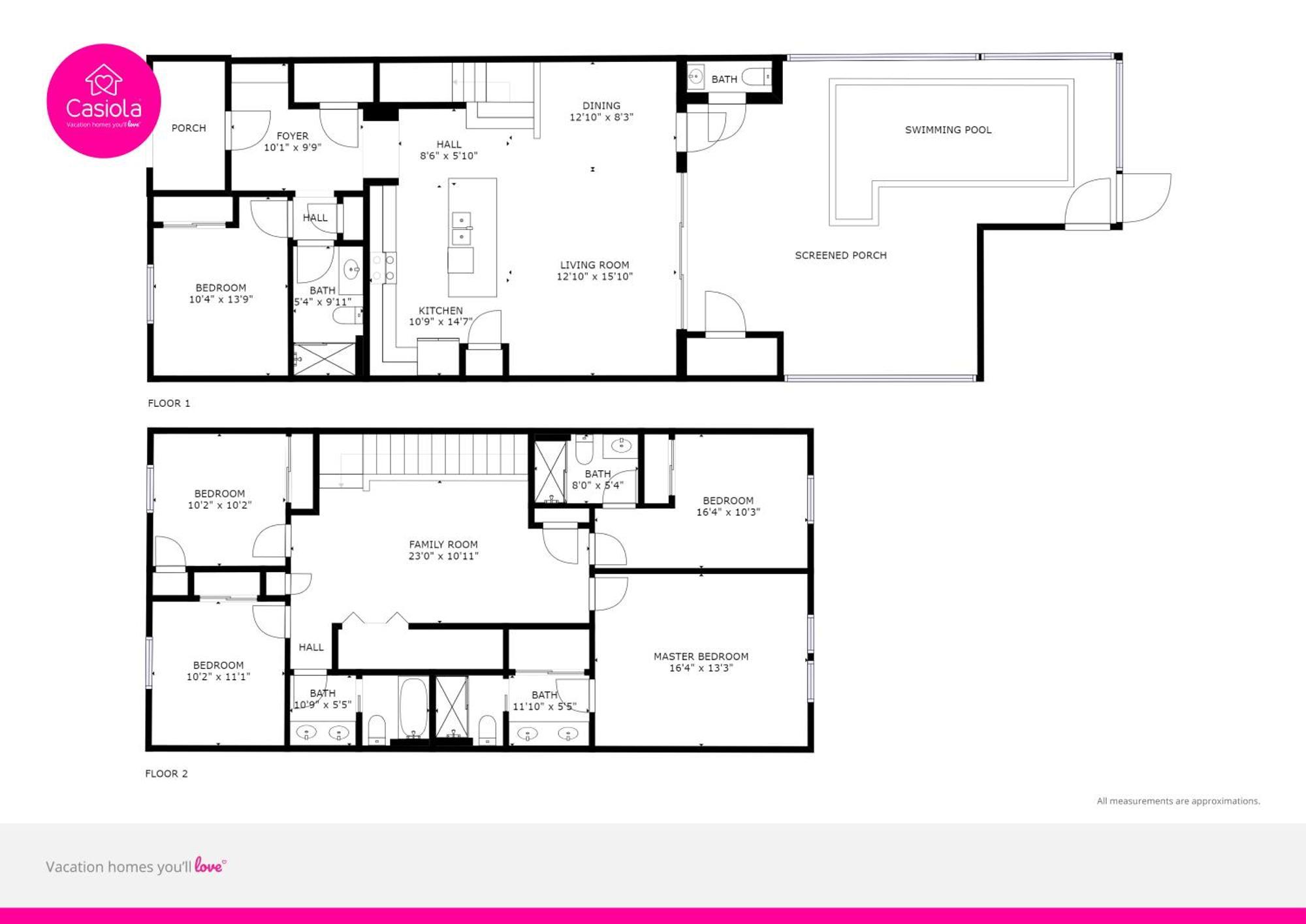 Private Pool Home Wthemed Rooms Free Water Park Four Corners Exteriör bild
